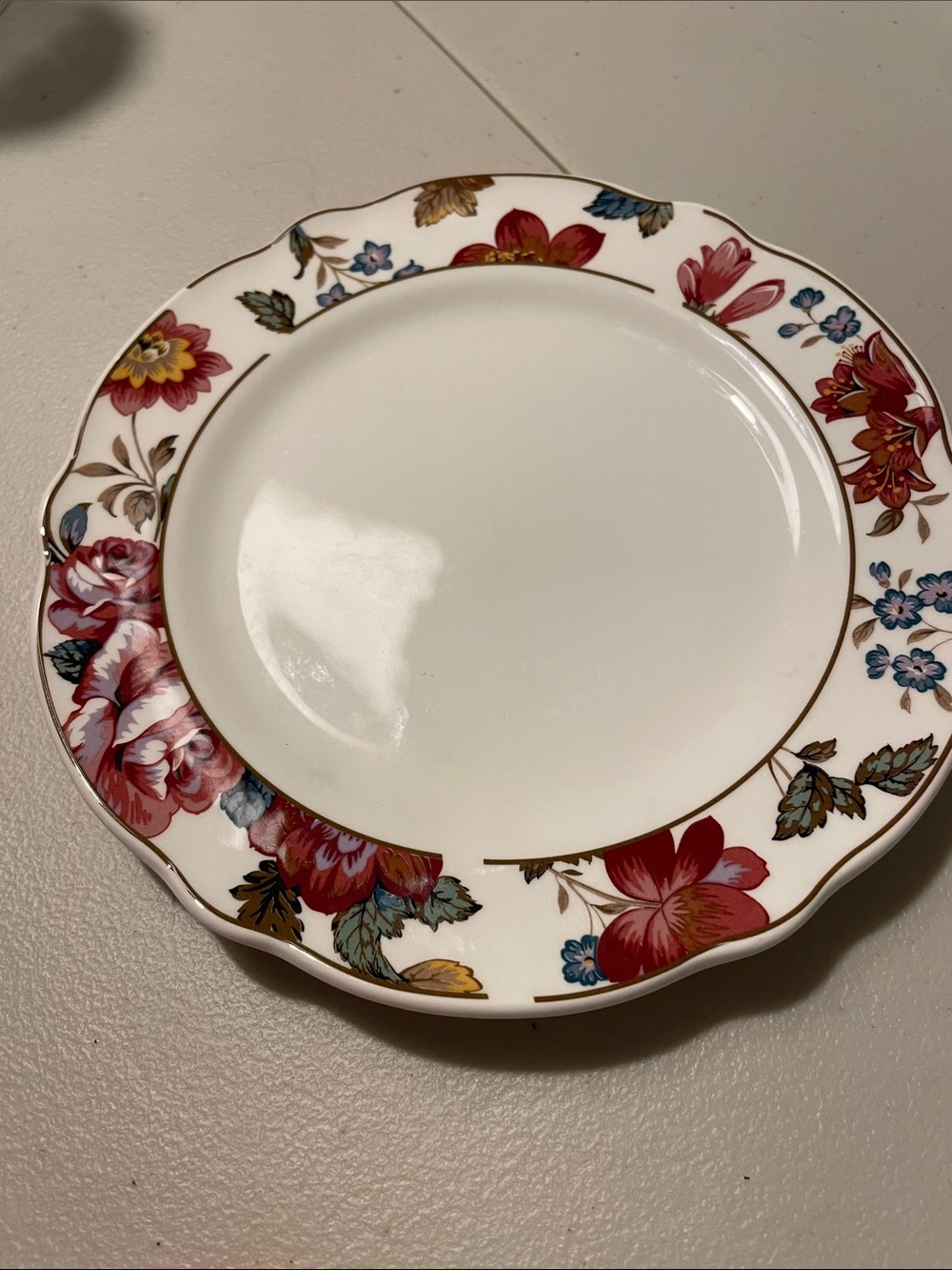 Noritake Damask Bouquet Plate (5)